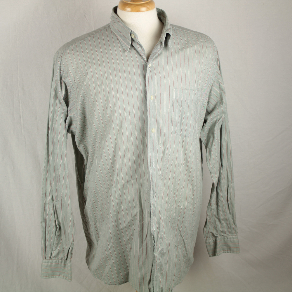 Polo Ralph Lauren Men's Large Green Stripe Merrin